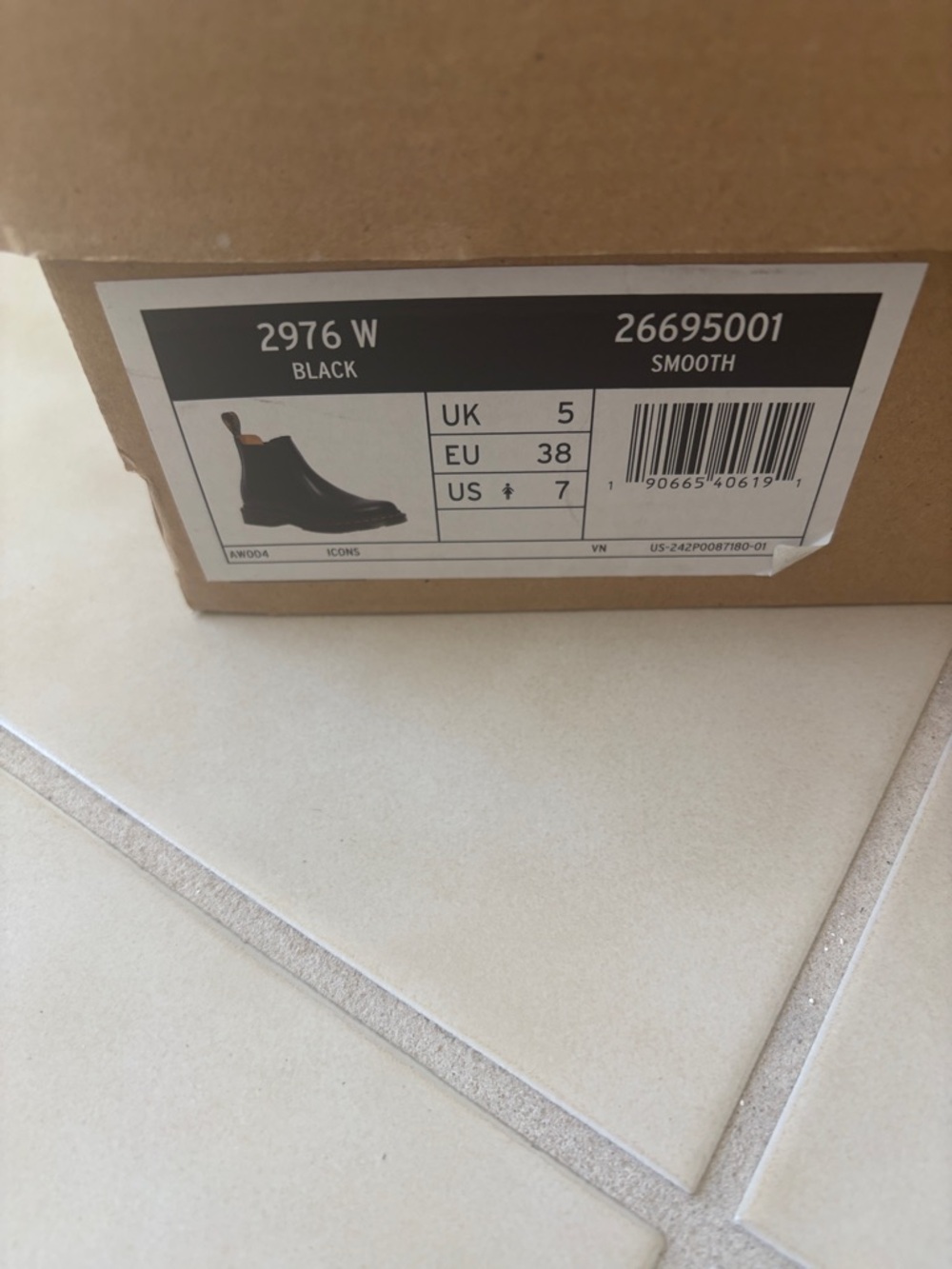 Dr. Martens Black Chelsea Boots with Yellow Stitching - Picture 4 of 7